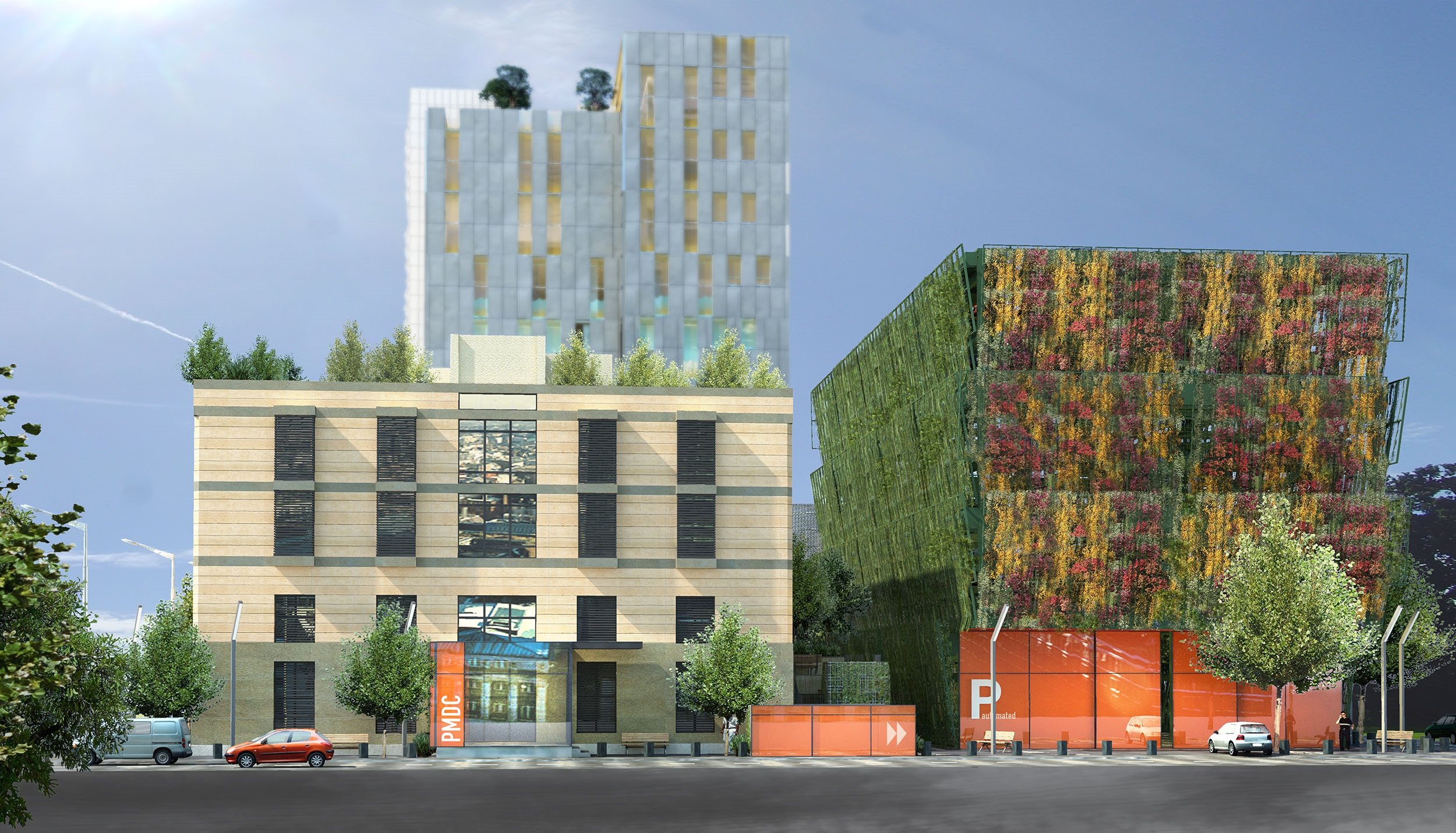 Parking Skin & Interstitial Garden